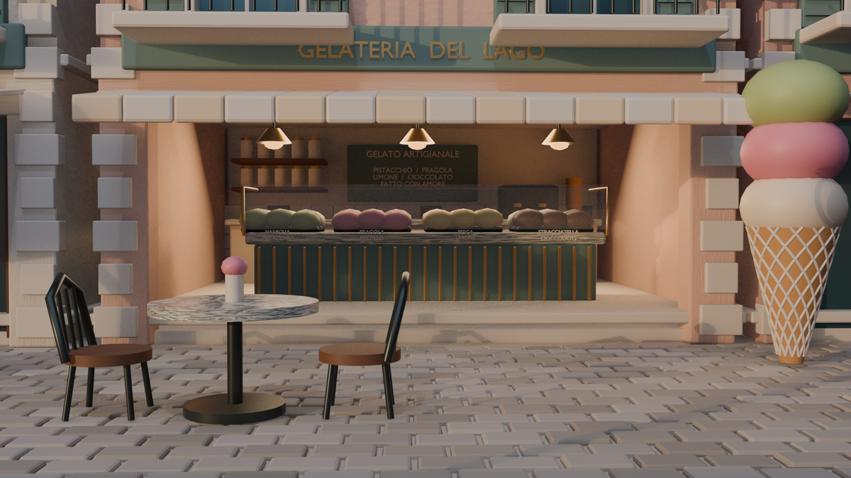 Luxury Italian Gelateria