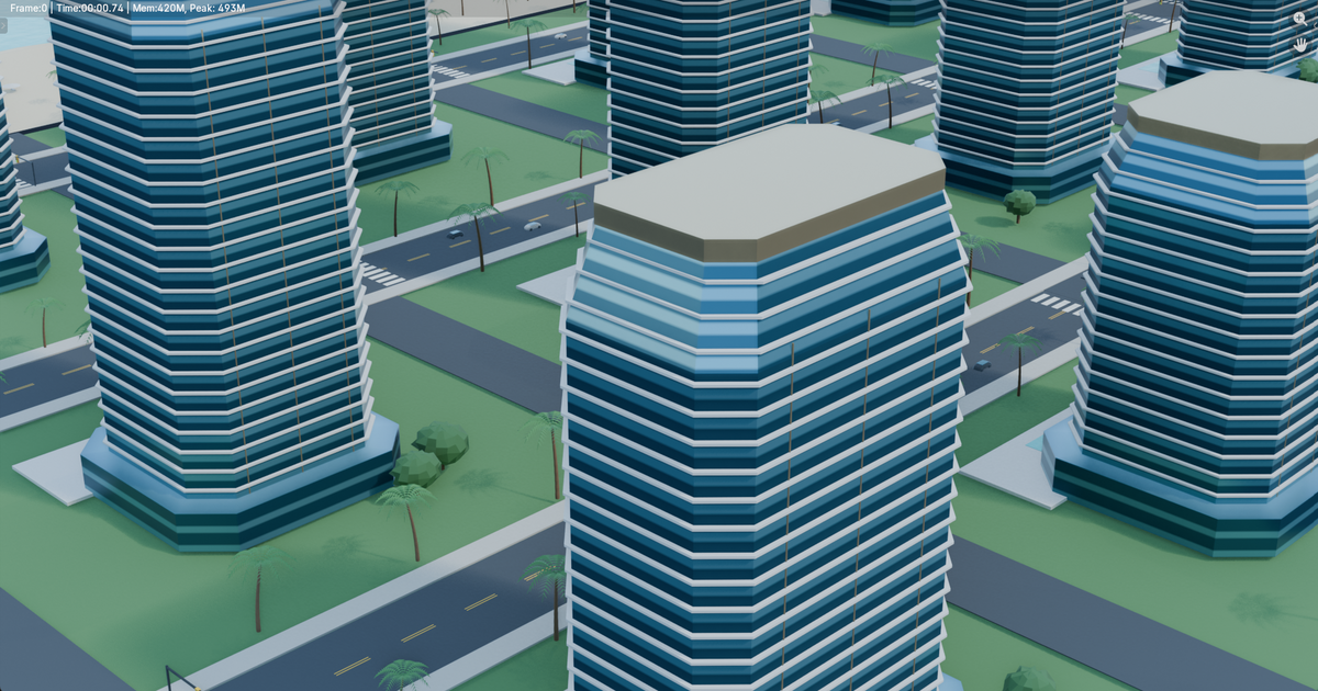 Luxurious Miami City