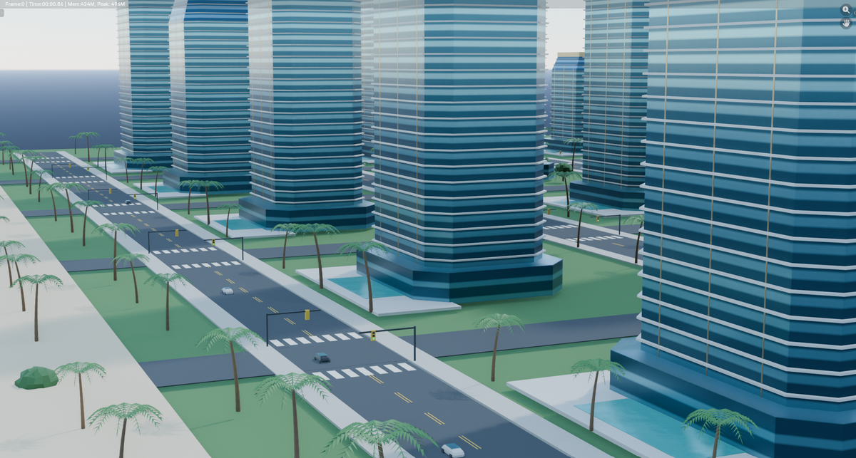 Luxurious Miami City