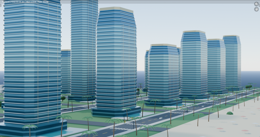 Luxurious Miami City