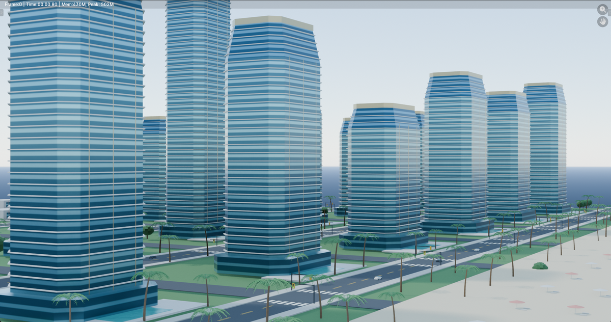 Luxurious Miami City