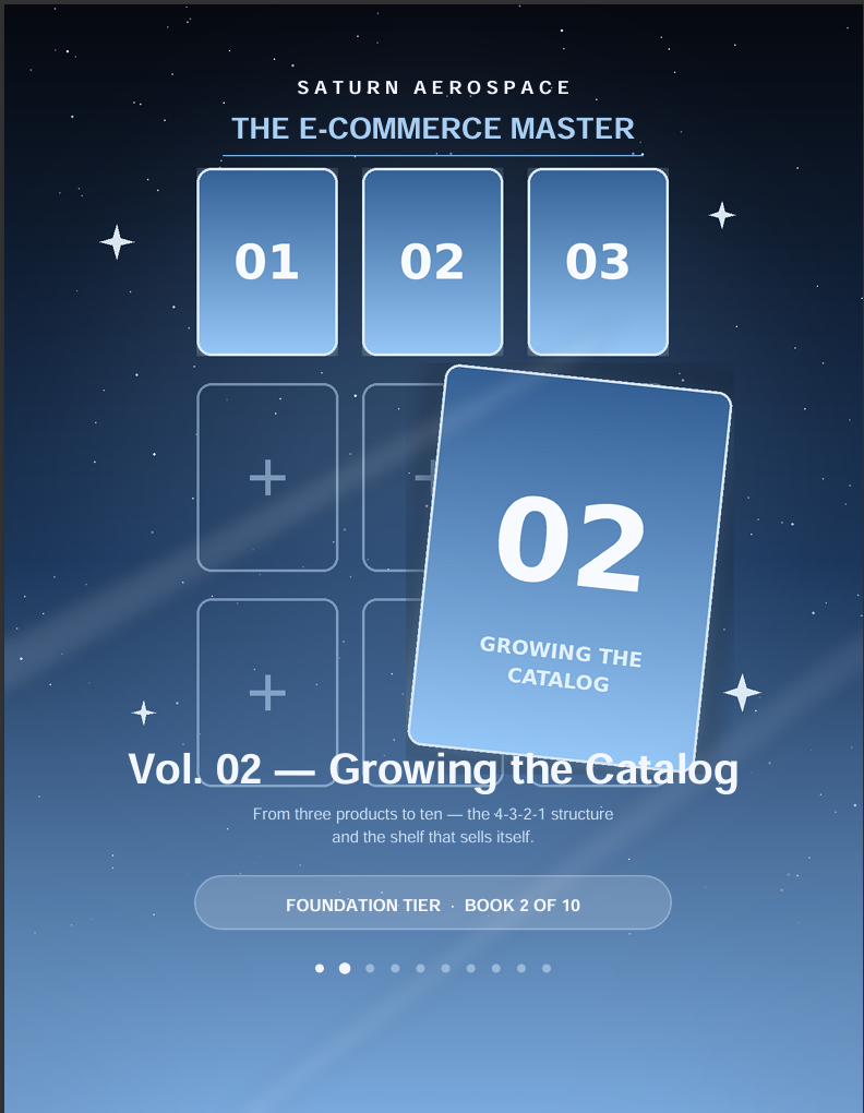 The E-Commerce Master Vol. 02: Growing the Catalog — 10-Product Expansion System (15-Page PDF)