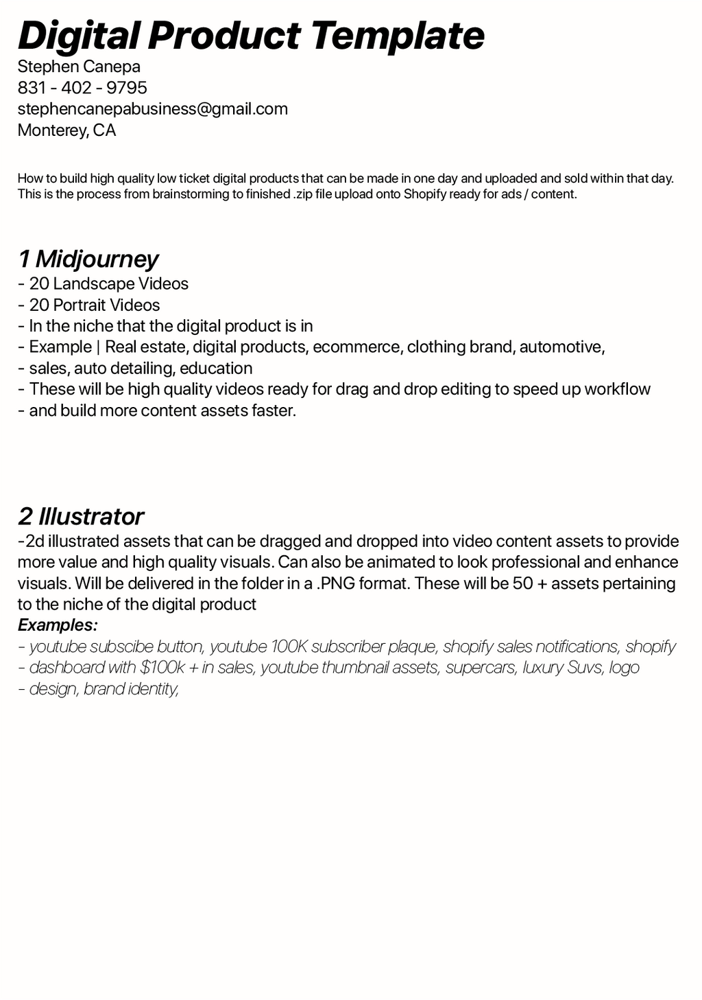 Ecommerce Master Digital Product Kit