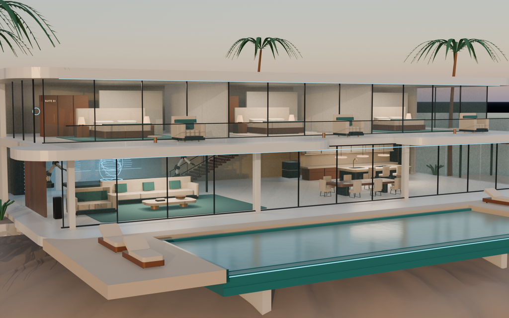 Futuristic Miami Mansion