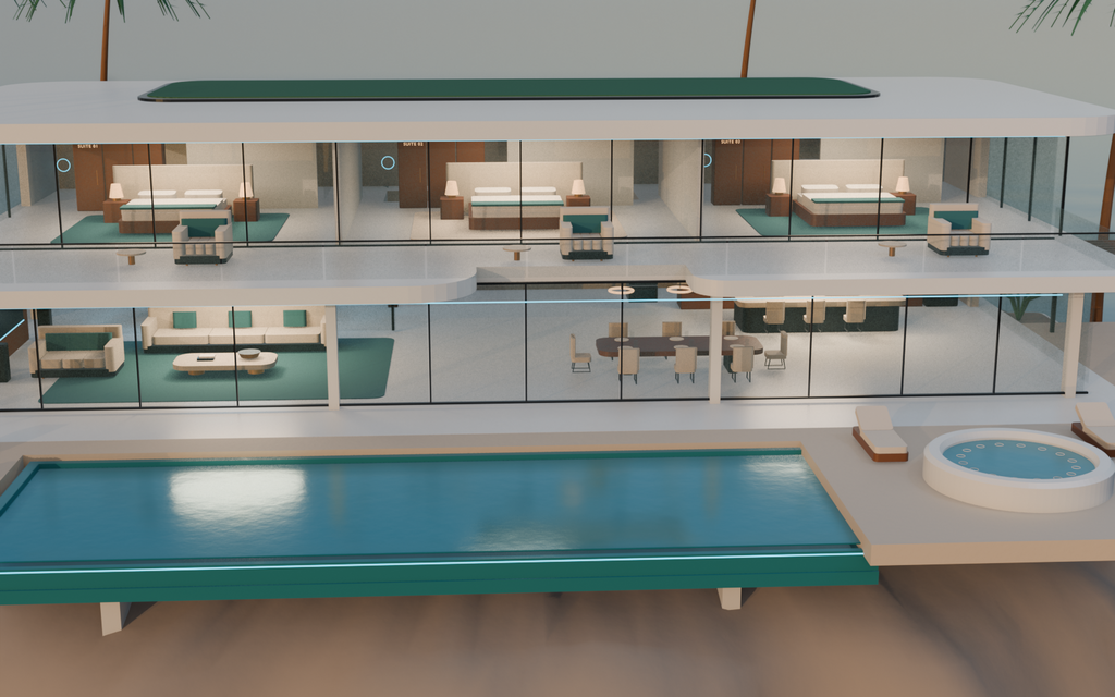 Futuristic Miami Mansion