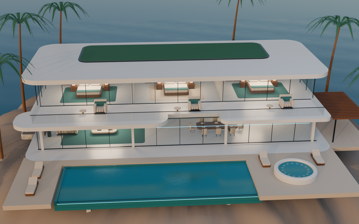 Futuristic Miami Mansion